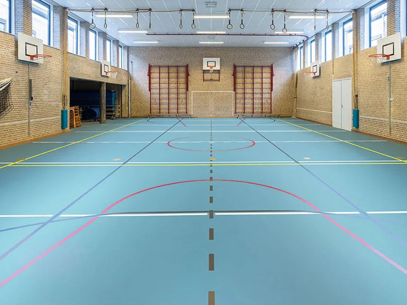 commercial sports safety flooring